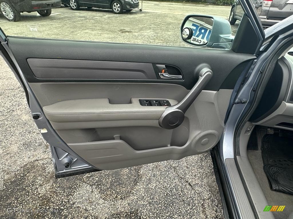 2008 CR-V EX-L - Glacier Blue Metallic / Gray photo #34