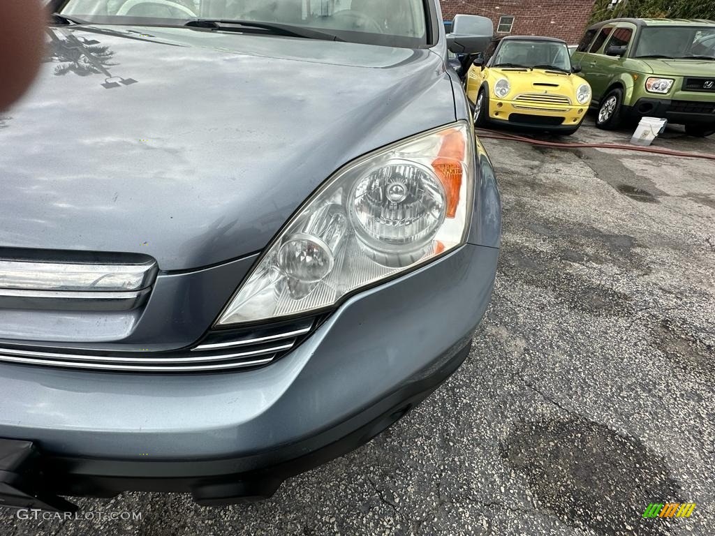 2008 CR-V EX-L - Glacier Blue Metallic / Gray photo #43