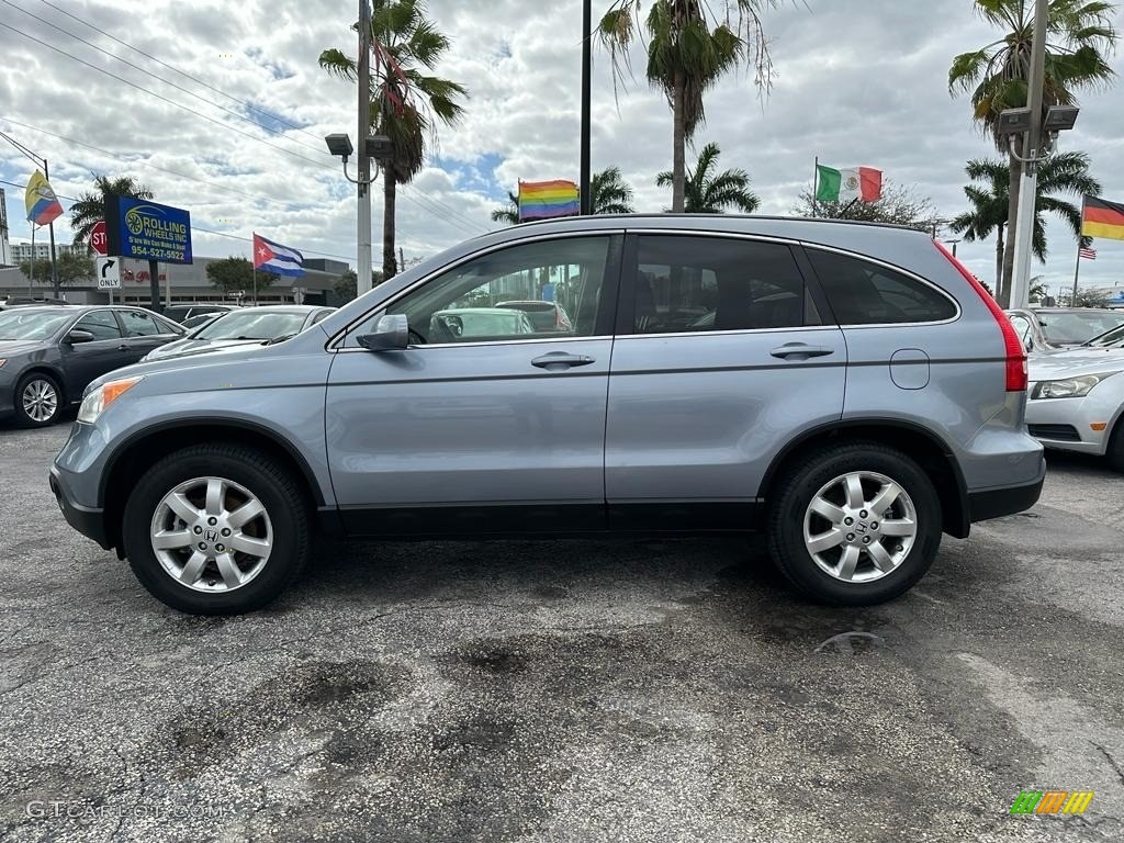 2008 CR-V EX-L - Glacier Blue Metallic / Gray photo #45