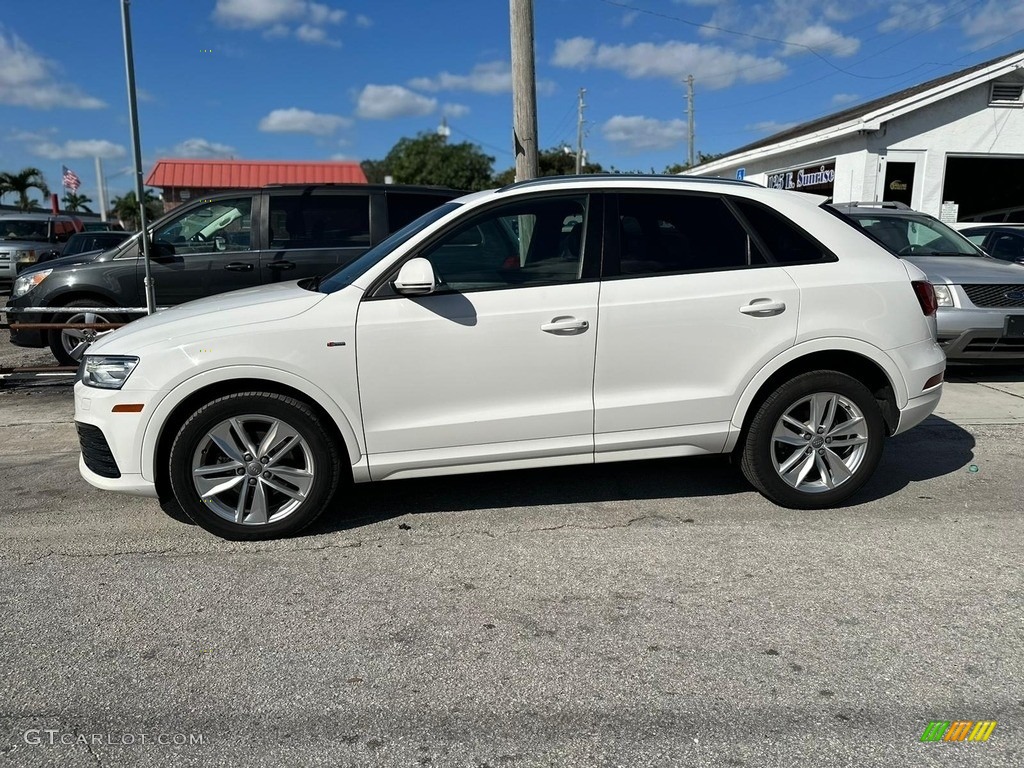 2018 Q3 2.0 TFSI Premium - Cortina White / Black photo #6