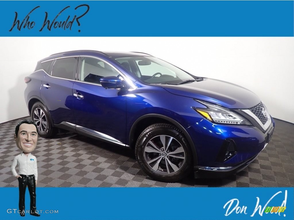 2019 Murano SV AWD - Deep Blue Pearl / Graphite photo #1