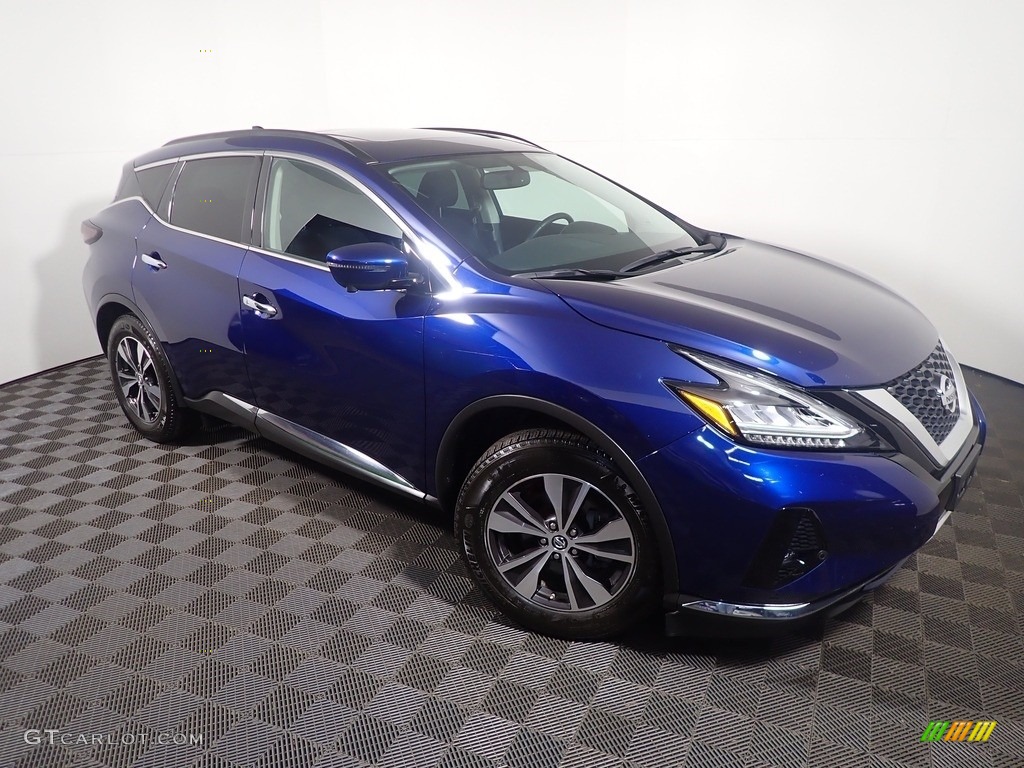 2019 Murano SV AWD - Deep Blue Pearl / Graphite photo #4