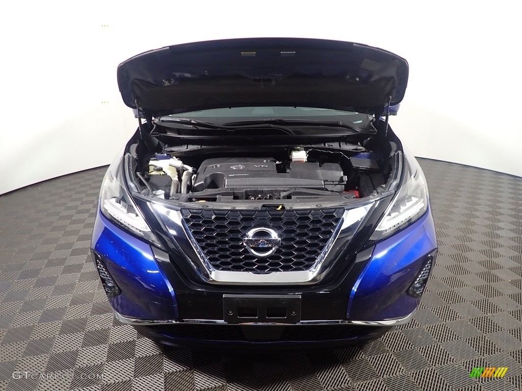 2019 Murano SV AWD - Deep Blue Pearl / Graphite photo #7