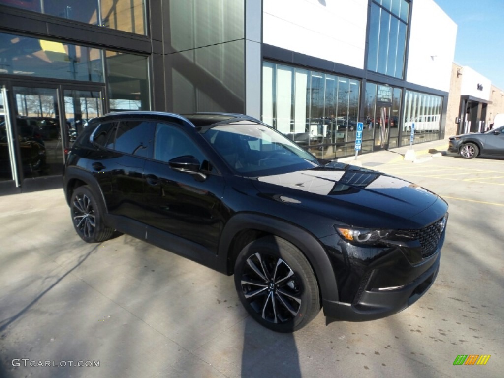 Jet Black Mica 2023 Mazda CX-50 S Premium Plus AWD Exterior Photo #145639706