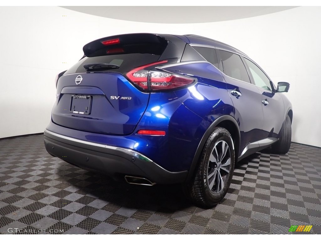 2019 Murano SV AWD - Deep Blue Pearl / Graphite photo #17