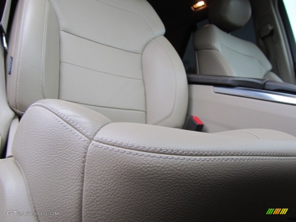 2014 ML 350 4Matic - Black / Almond Beige photo #22