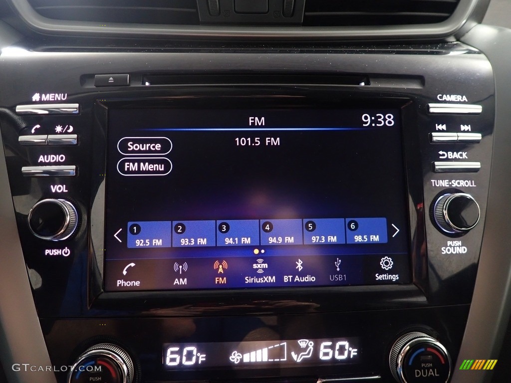 2019 Murano SV AWD - Deep Blue Pearl / Graphite photo #25
