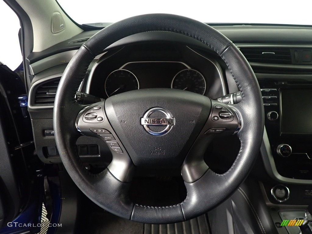 2019 Murano SV AWD - Deep Blue Pearl / Graphite photo #26