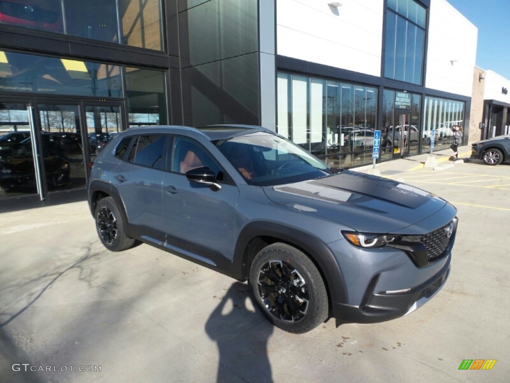 Polymetal Gray Metallic 2023 Mazda CX-50 Turbo AWD Meridian Edition Exterior Photo #145640102