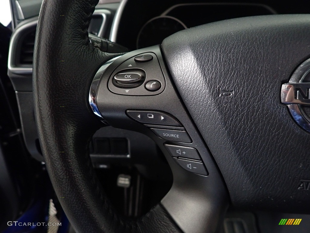 2019 Murano SV AWD - Deep Blue Pearl / Graphite photo #28