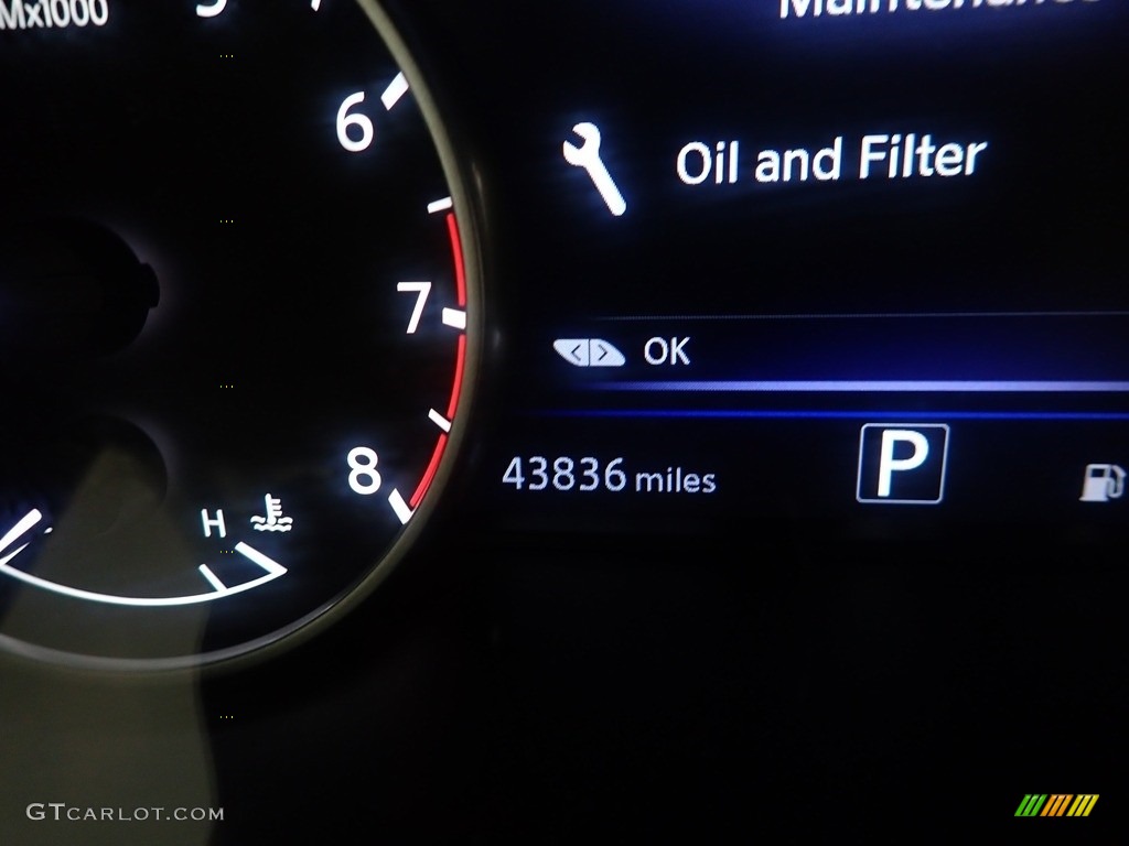 2019 Murano SV AWD - Deep Blue Pearl / Graphite photo #42