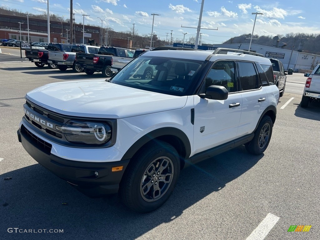 2023 Bronco Sport Big Bend 4x4 - Oxford White / Ebony photo #4