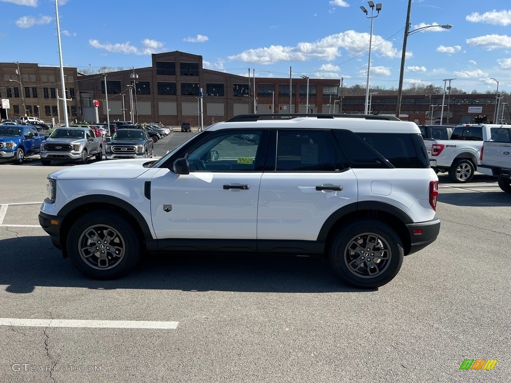 2023 Bronco Sport Big Bend 4x4 - Oxford White / Ebony photo #5