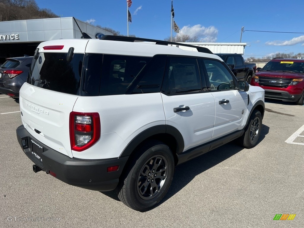 2023 Bronco Sport Big Bend 4x4 - Oxford White / Ebony photo #8