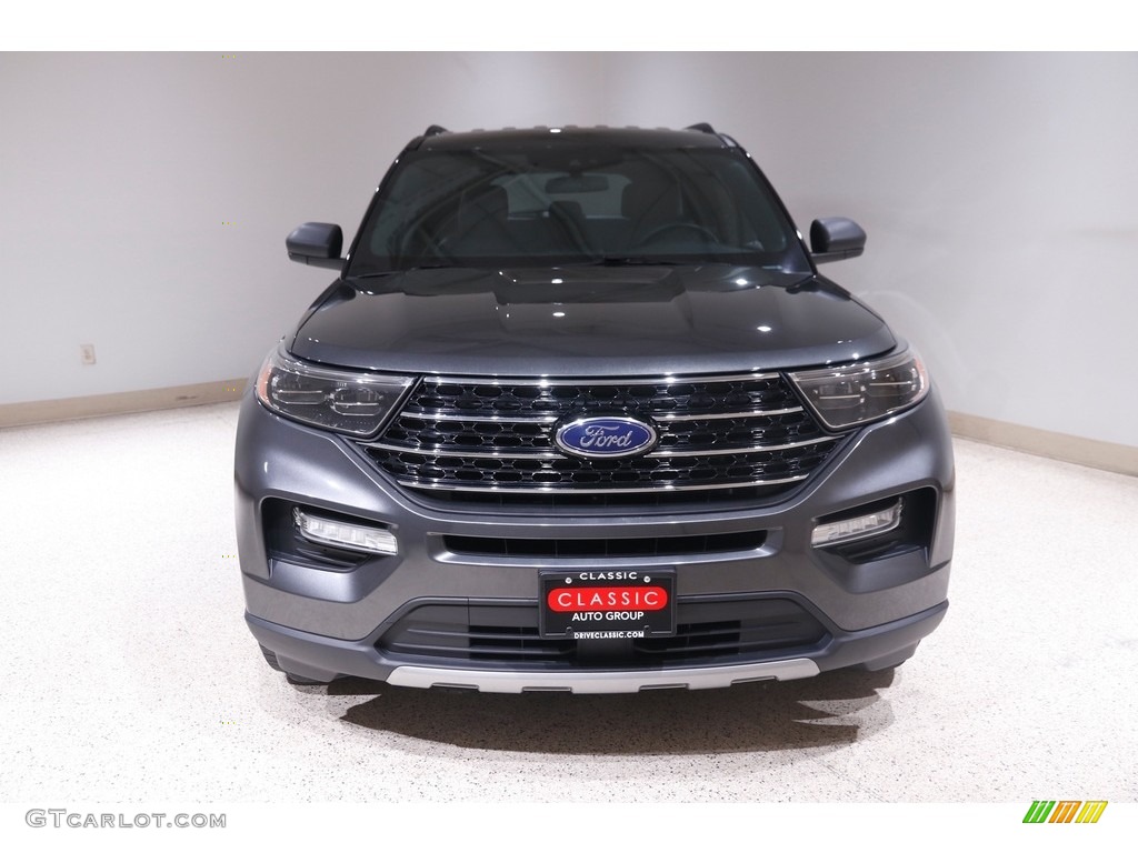 2020 Explorer XLT 4WD - Magnetic Metallic / Ebony photo #2