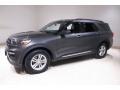 2020 Magnetic Metallic Ford Explorer XLT 4WD  photo #3