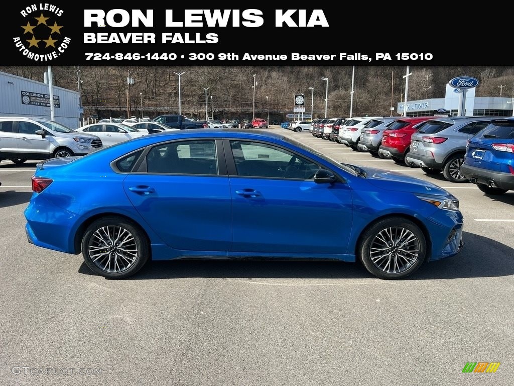 2023 Forte GT-Line - Sporty Blue / Black photo #1