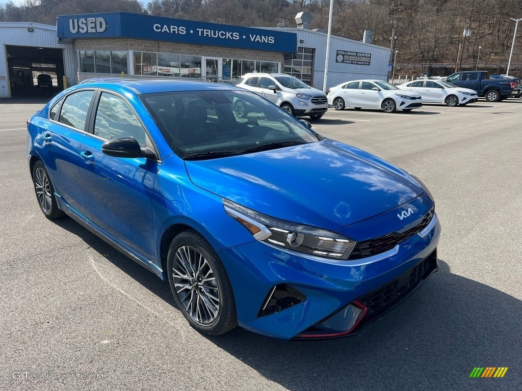 2023 Forte GT-Line - Sporty Blue / Black photo #2