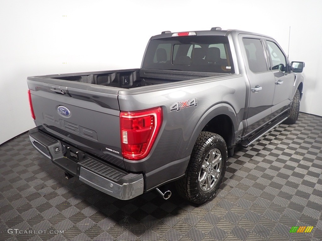 2021 F150 XLT SuperCrew 4x4 - Carbonized Gray / Medium Dark Slate photo #18