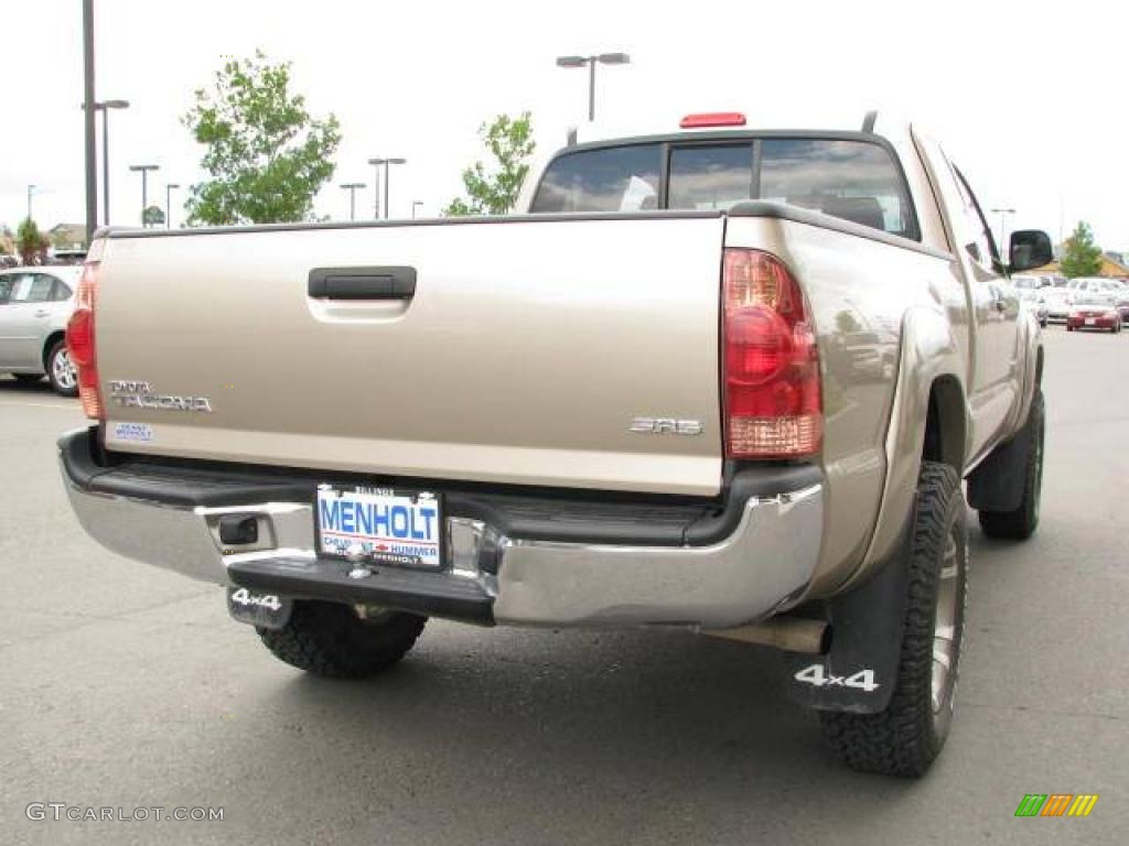 2008 Tacoma Access Cab 4x4 - Desert Sand Mica / Taupe photo #5