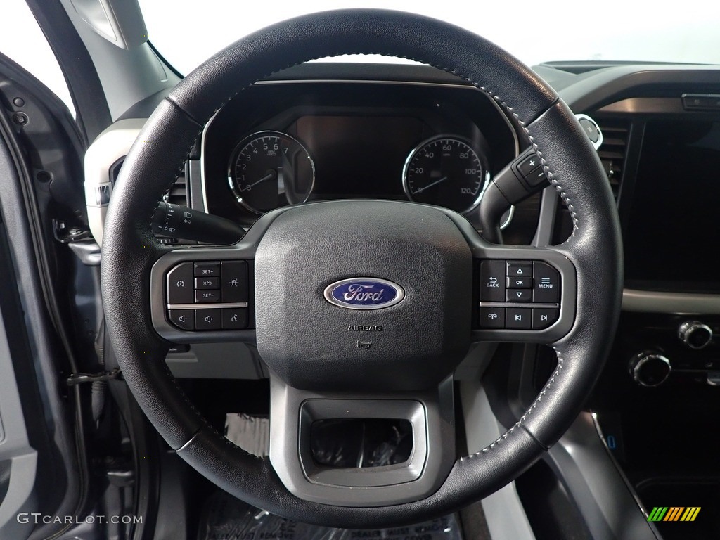 2021 F150 XLT SuperCrew 4x4 - Carbonized Gray / Medium Dark Slate photo #27