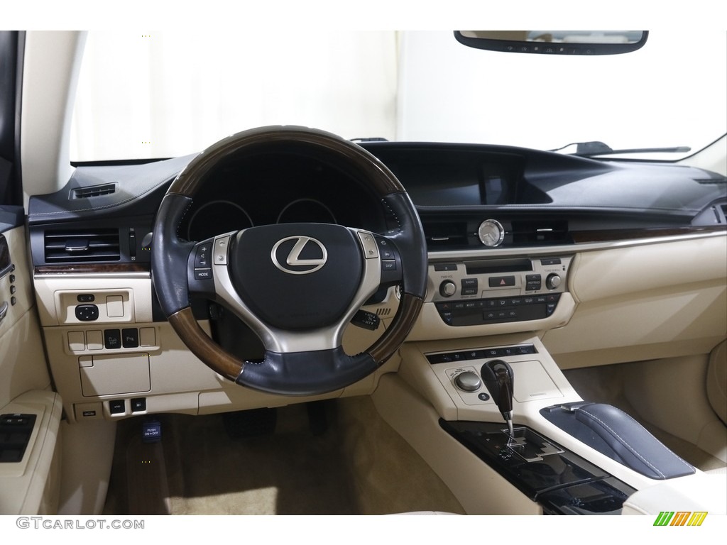 2015 Lexus ES 350 Sedan Parchment Dashboard Photo #145641689