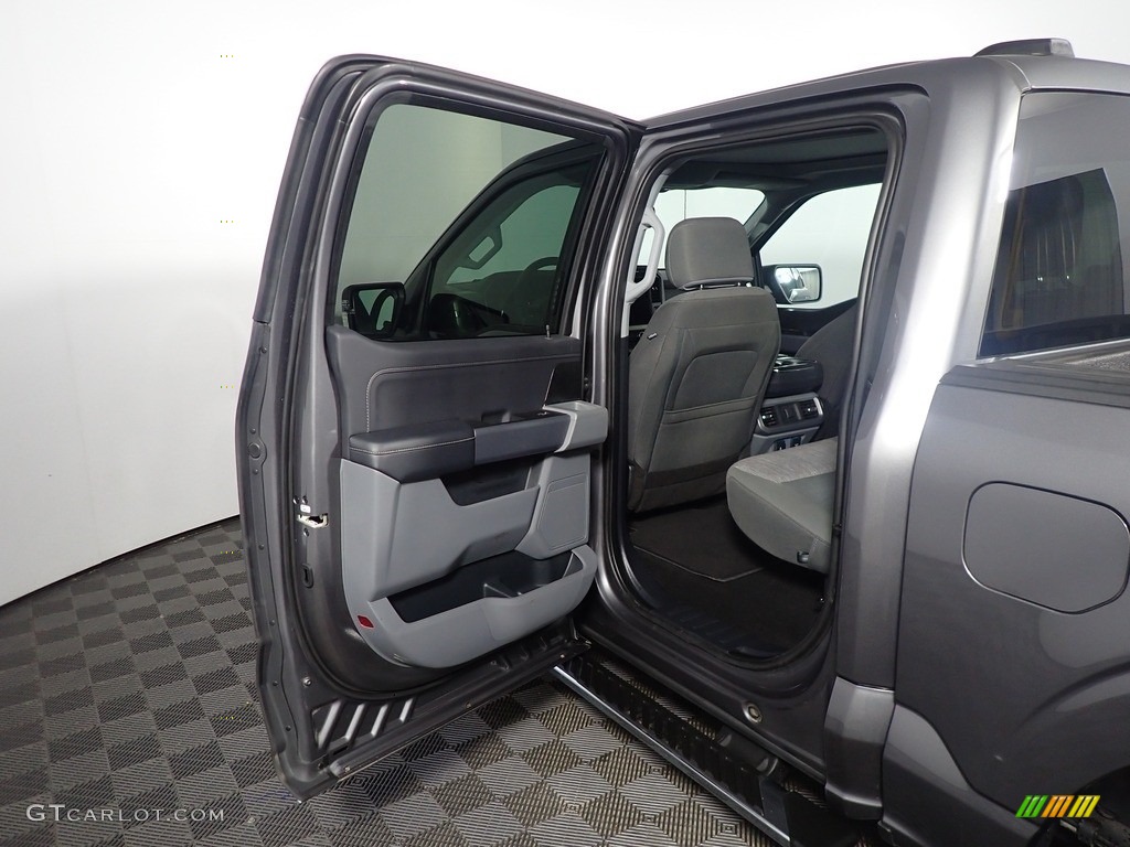 2021 F150 XLT SuperCrew 4x4 - Carbonized Gray / Medium Dark Slate photo #35
