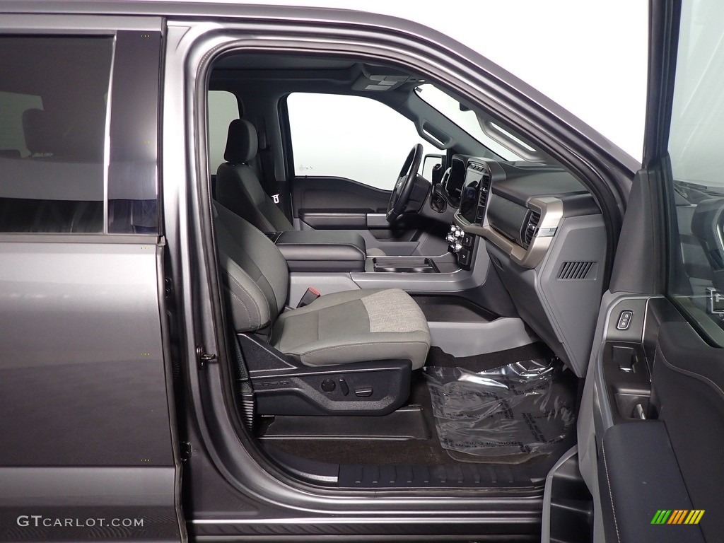 2021 F150 XLT SuperCrew 4x4 - Carbonized Gray / Medium Dark Slate photo #40