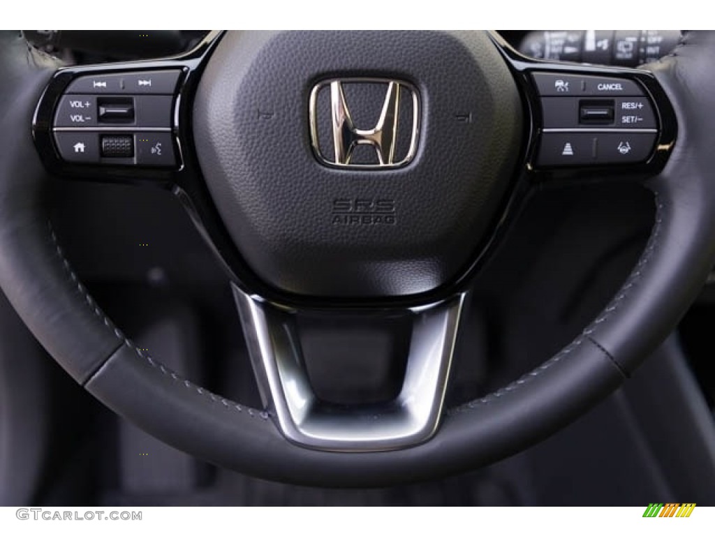 2023 Honda CR-V EX-L Black Steering Wheel Photo #145642046