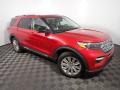 2020 Rapid Red Metallic Ford Explorer Limited 4WD  photo #5