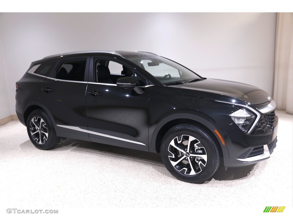 2023 Sportage Hybrid EX AWD - Fusion Black / Black photo #1