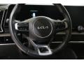 Black Steering Wheel Photo for 2023 Kia Sportage Hybrid #145642772