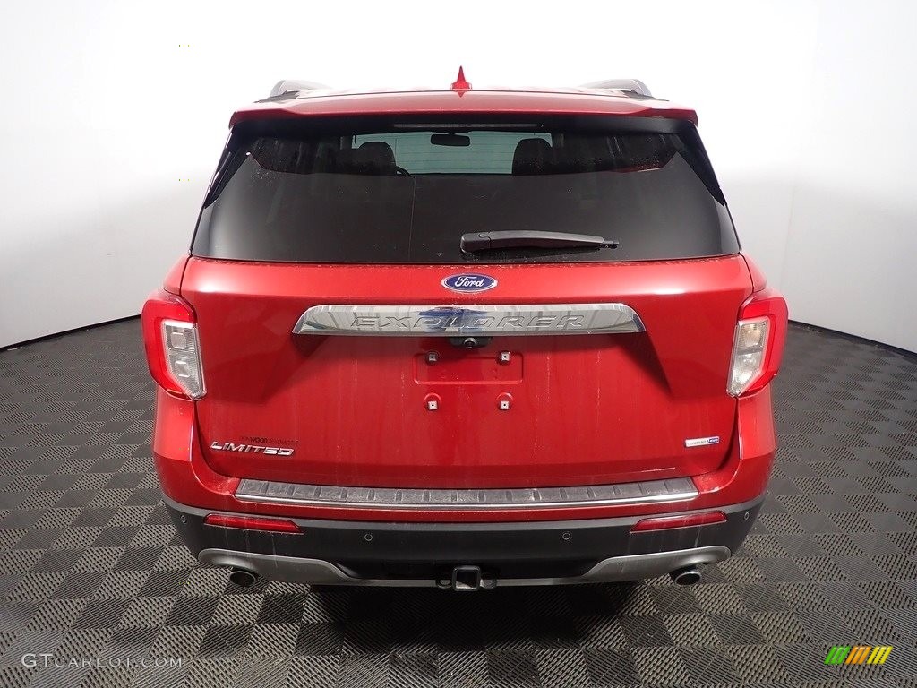 2020 Explorer Limited 4WD - Rapid Red Metallic / Sandstone photo #15
