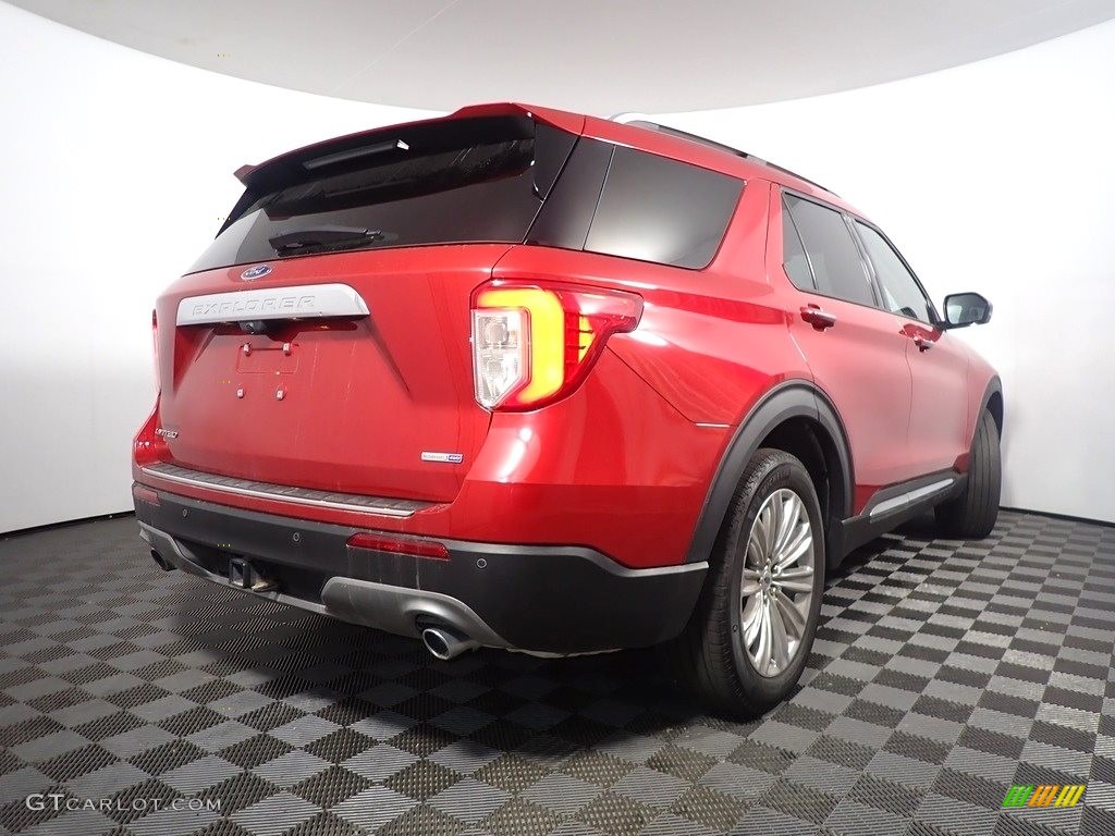 2020 Explorer Limited 4WD - Rapid Red Metallic / Sandstone photo #19