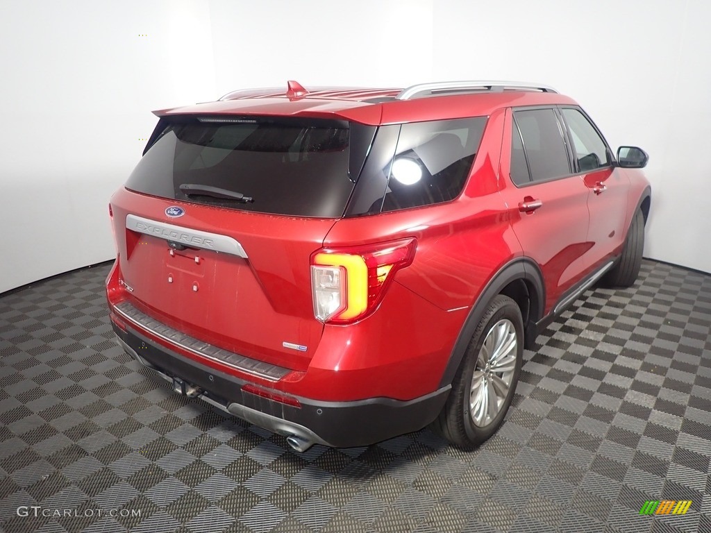 2020 Explorer Limited 4WD - Rapid Red Metallic / Sandstone photo #20