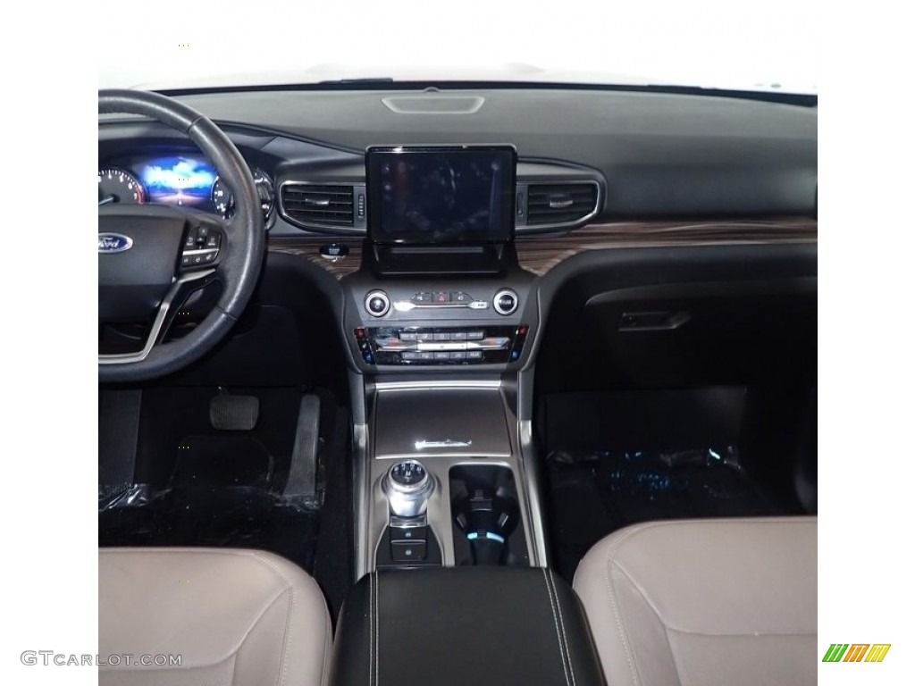 2020 Explorer Limited 4WD - Rapid Red Metallic / Sandstone photo #27