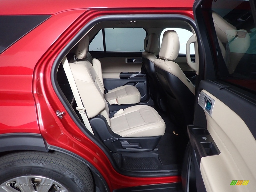 2020 Explorer Limited 4WD - Rapid Red Metallic / Sandstone photo #39