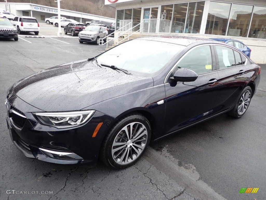 Ebony Twilight Metallic 2018 Buick Regal Sportback Essence AWD Exterior Photo #145643192