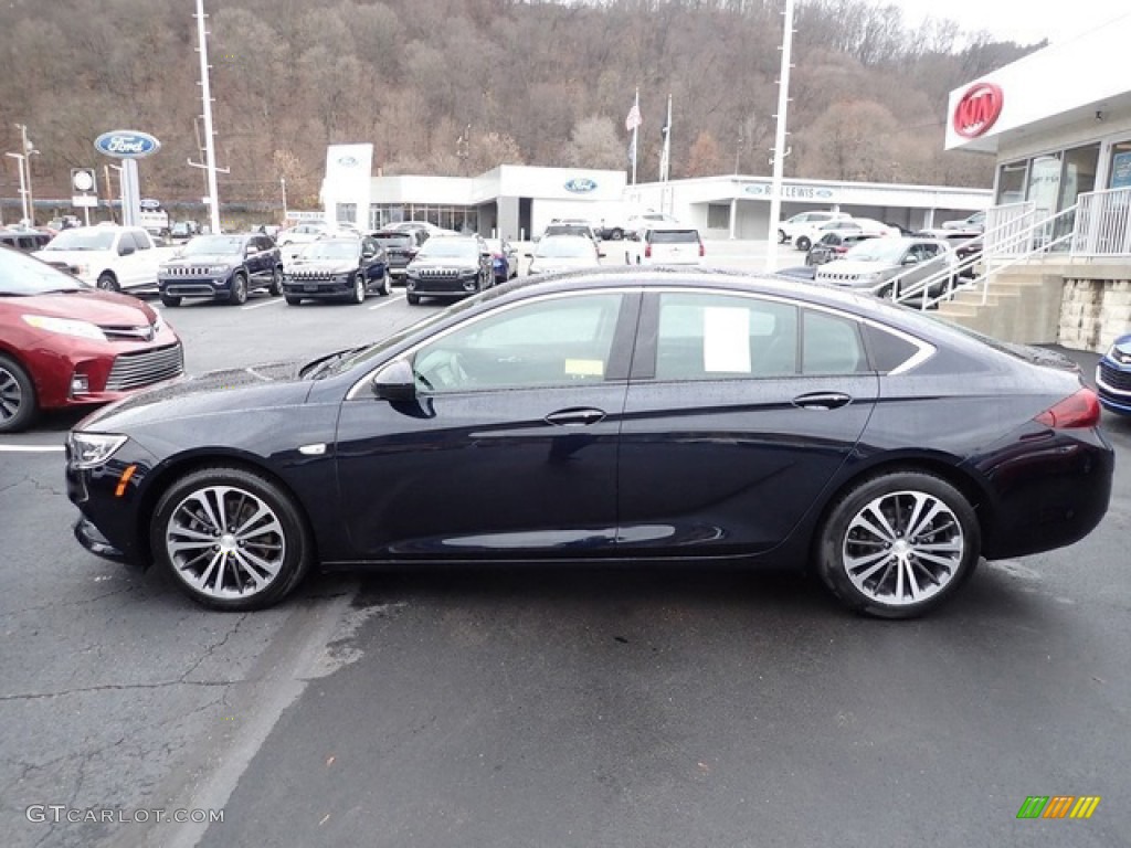 Ebony Twilight Metallic 2018 Buick Regal Sportback Essence AWD Exterior Photo #145643201
