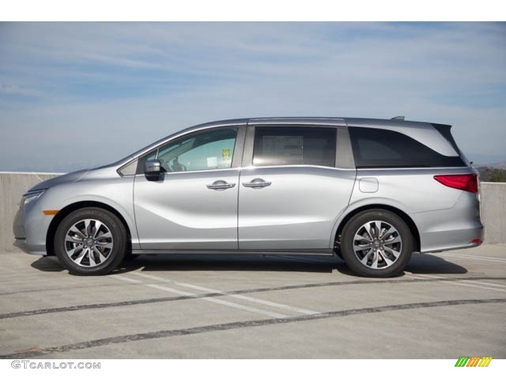 Lunar Silver Metallic 2023 Honda Odyssey EX-L Exterior Photo #145643279