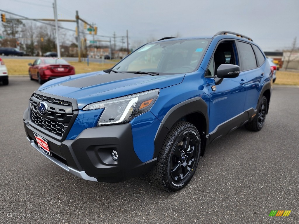 Geyser Blue Subaru Forester