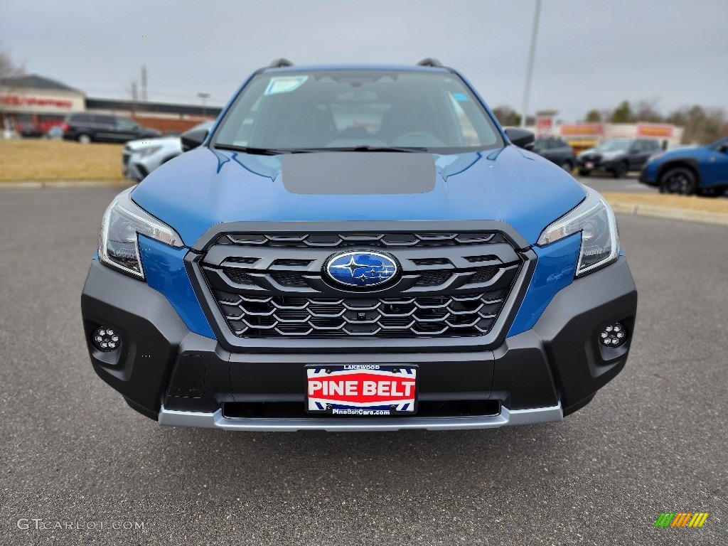 2023 Forester Wilderness - Geyser Blue / Gray photo #2