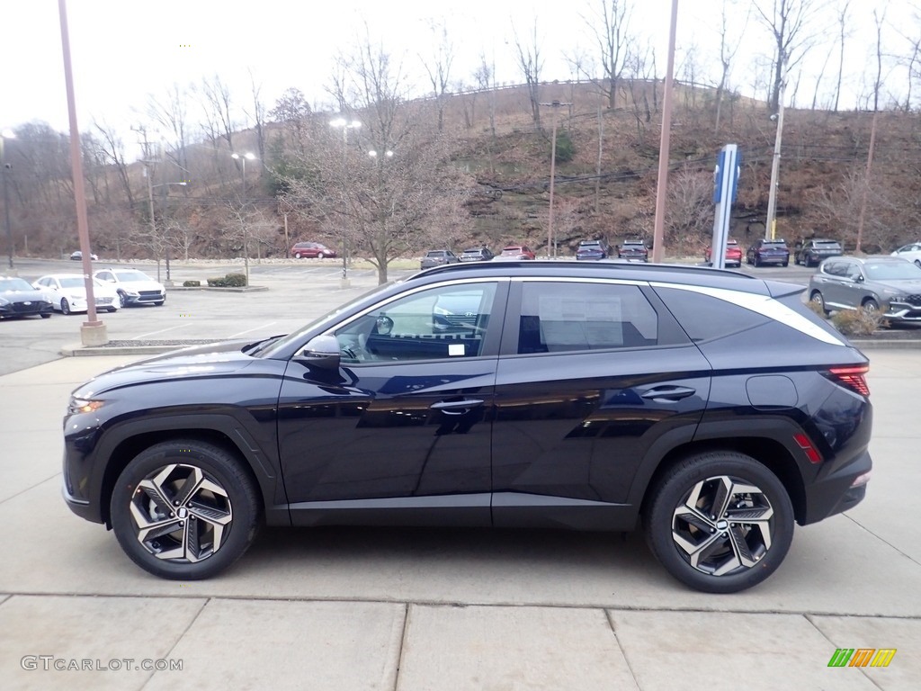 Deep Sea 2023 Hyundai Tucson SEL Hybrid AWD Exterior Photo #145644445
