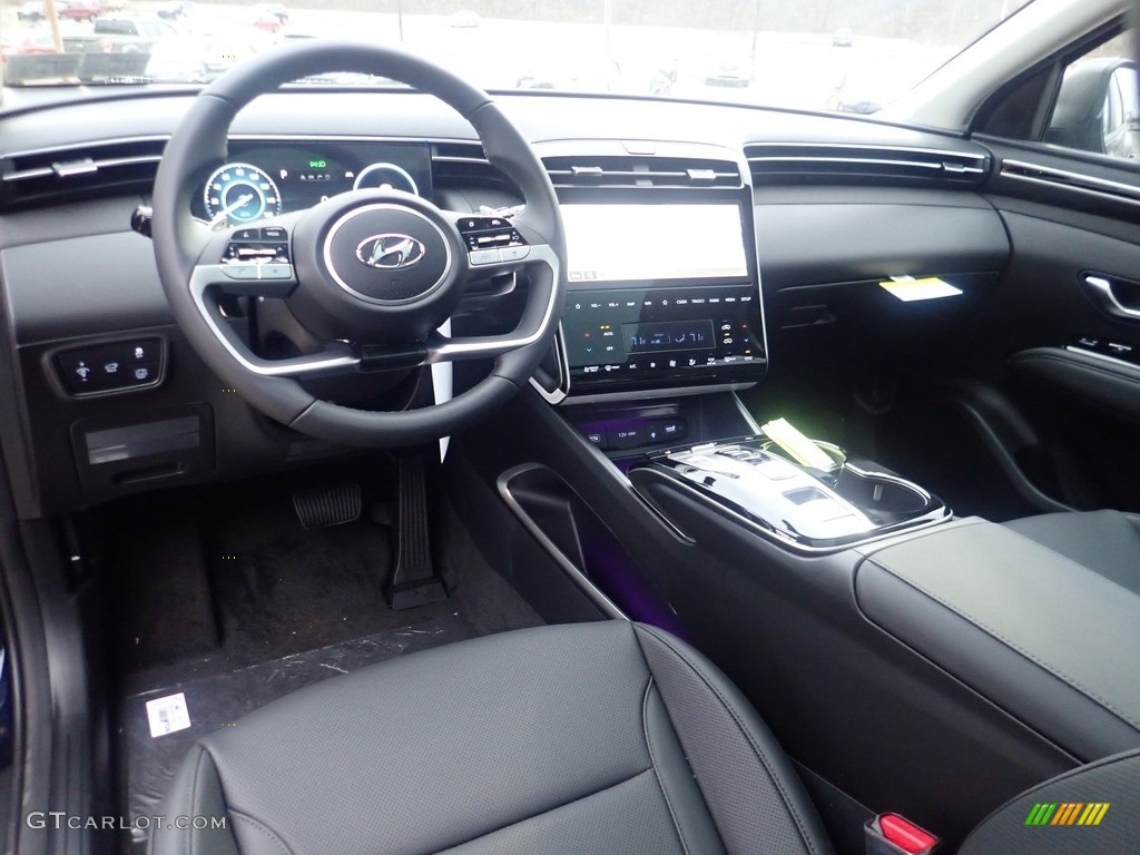 Black Interior 2023 Hyundai Tucson SEL Hybrid AWD Photo #145644625