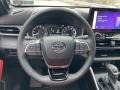Cockpit Red Steering Wheel Photo for 2023 Toyota Highlander #145644724