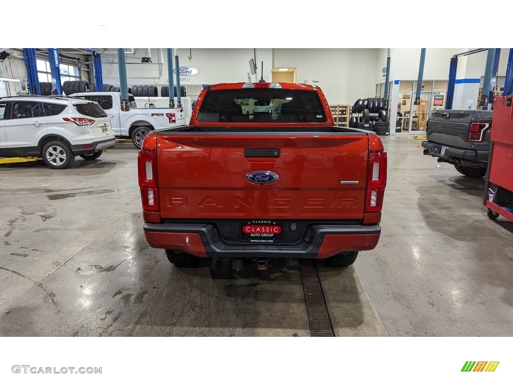 2019 Ranger XLT SuperCrew 4x4 - Hot Pepper Red Metallic / Ebony photo #4