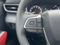Cockpit Red 2023 Toyota Highlander XSE AWD Steering Wheel