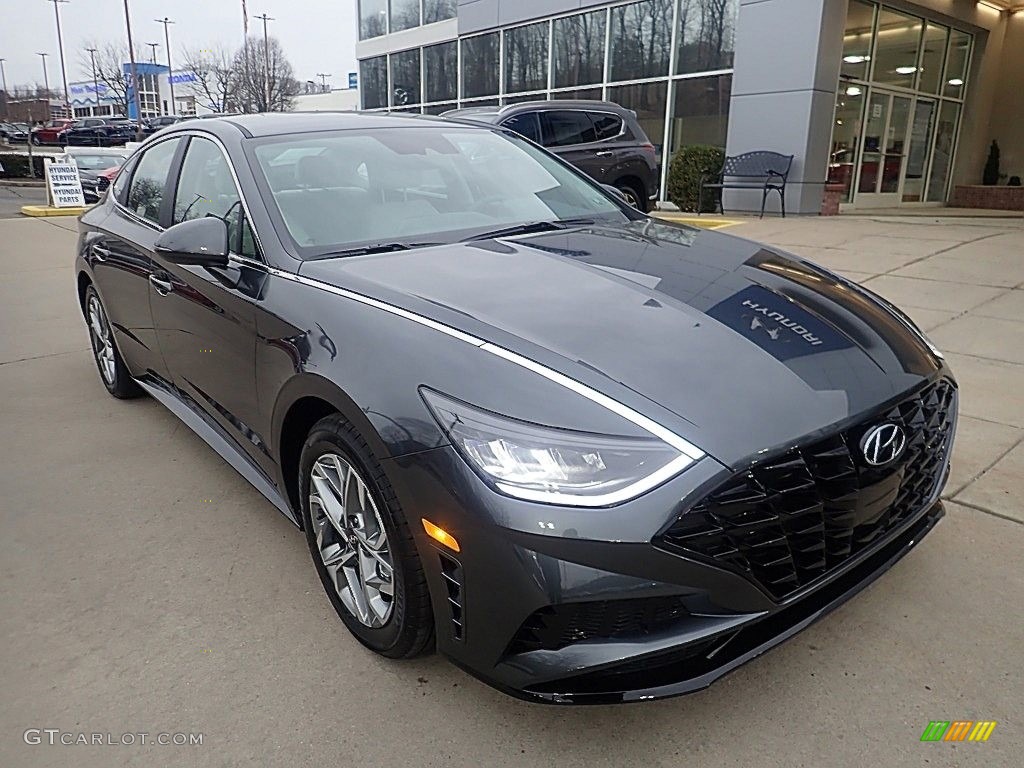 Portofino Gray 2023 Hyundai Sonata SEL Exterior Photo #145644976