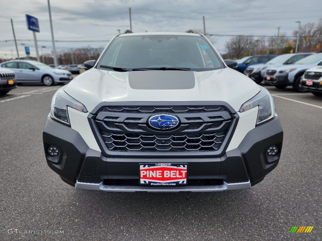 2023 Forester Wilderness - Crystal White Pearl / Gray photo #2