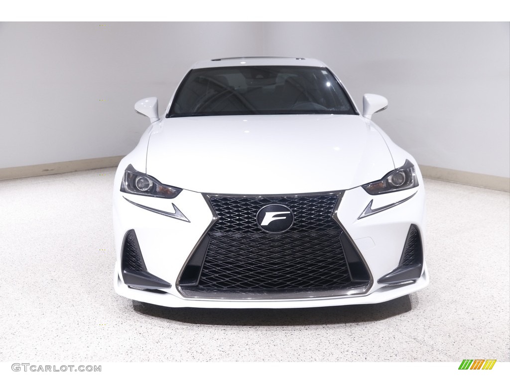 2018 IS 300 F Sport AWD - Ultra White / Black photo #2